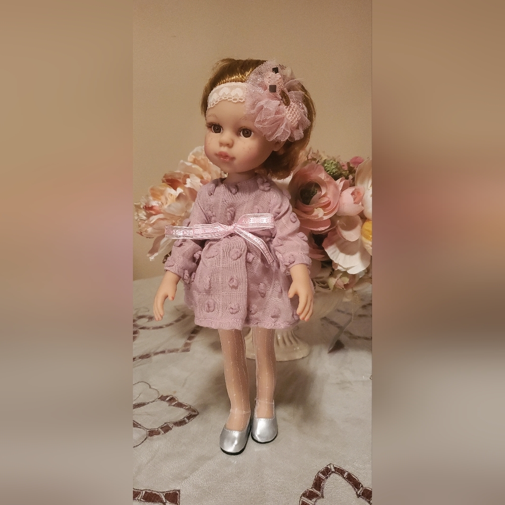 New 14 inch vinyl doll
